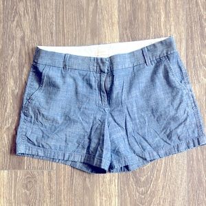 JCREW size 10 short chambray